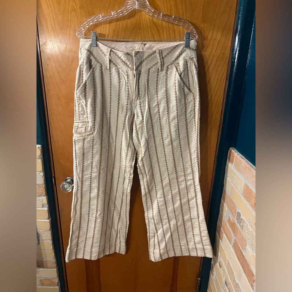 Free People Here For It Relax Flare Trousers - Picture 6 of 8